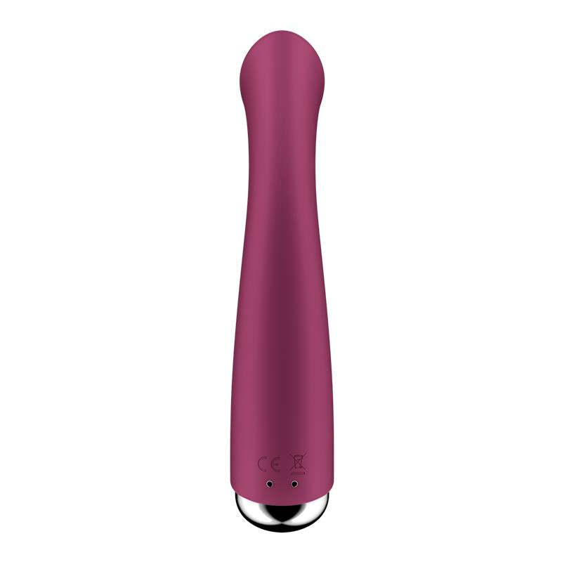 Satisfyer Spinning G-Spot 1 Rotating Vibrator - Red