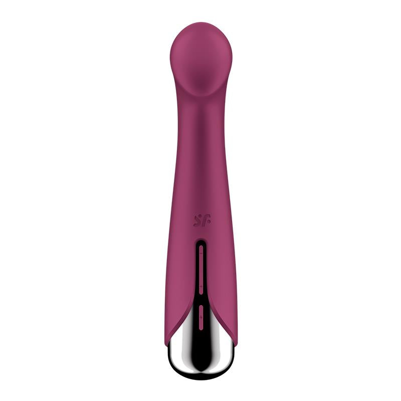 Satisfyer Spinning G-Spot 1 Rotating Vibrator - Red