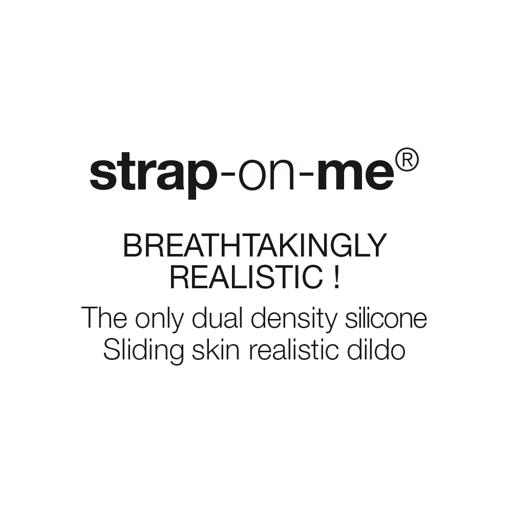 Strap On Me Sliding Skin Realistic Dildo Vanilla Large L