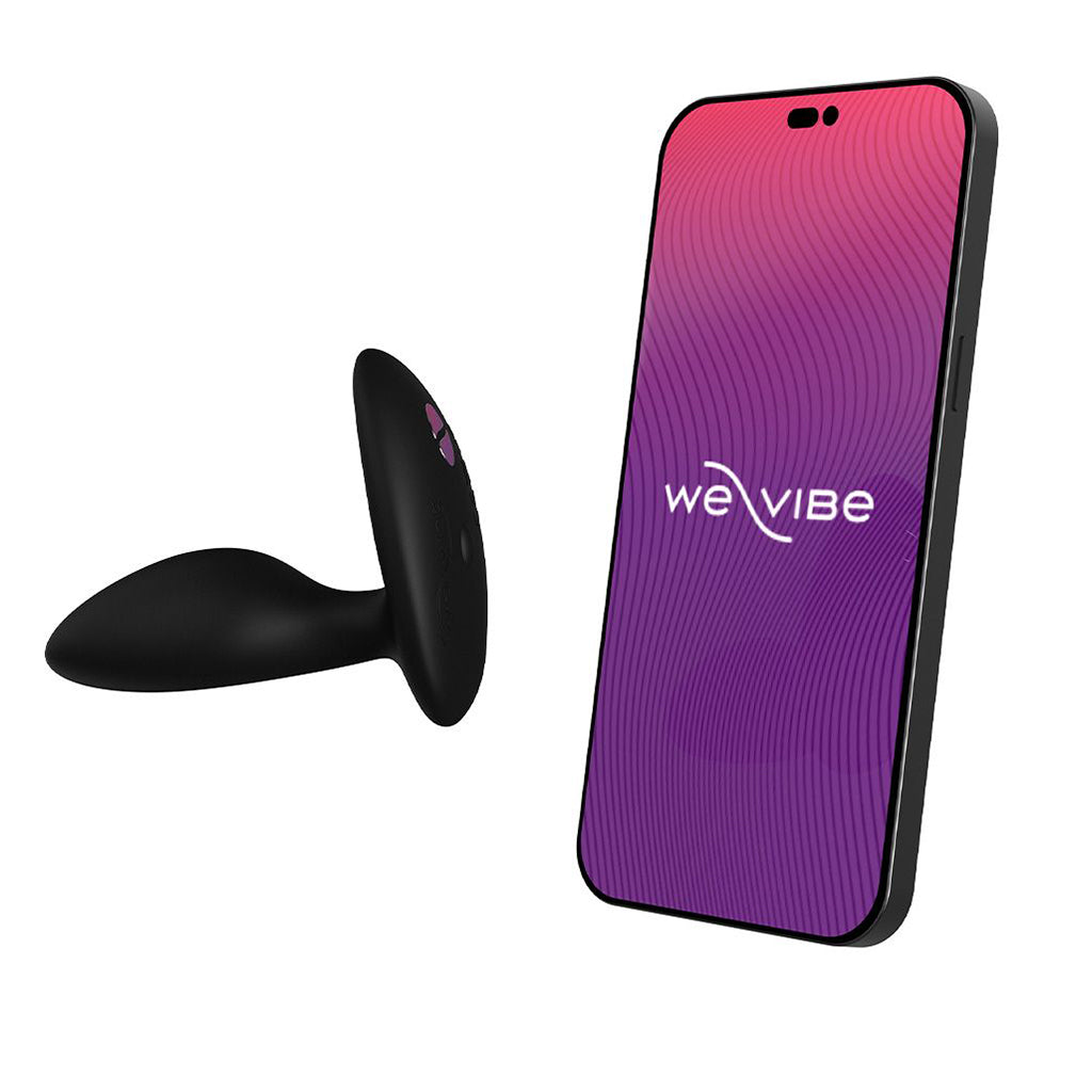 We-Vibe Ditto+ Vibrating Anal Plug Black