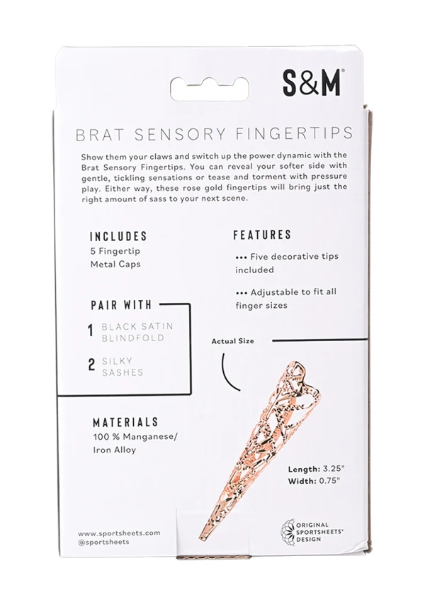 Sportsheets Brat Sensory Fingertips