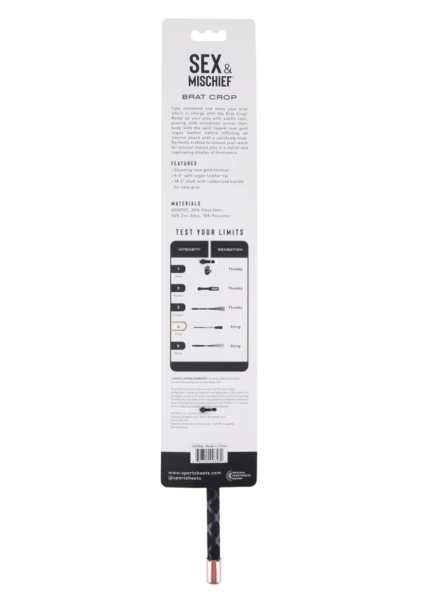 Sportsheets S&M Brat Crop