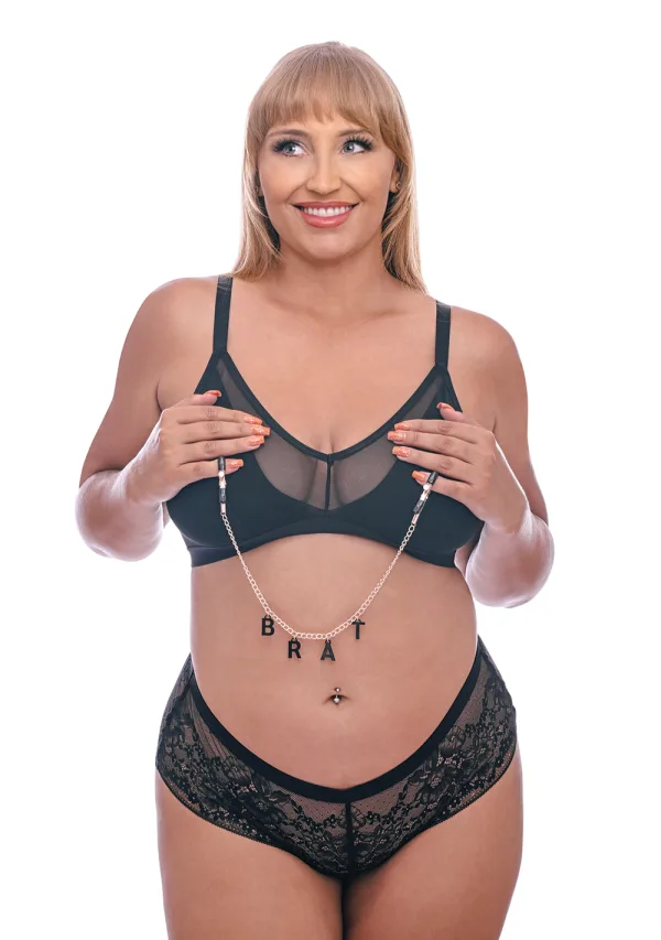 Sportsheets Brat Charmed Nipple Clamps