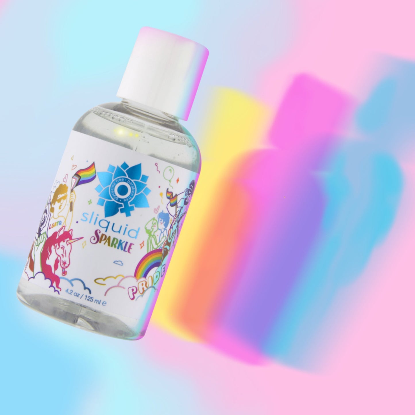 Sliquid Sparkle Pride Lube 4.2oz