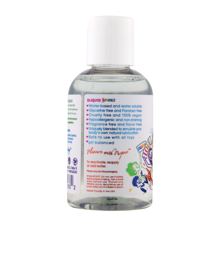 Sliquid Sparkle Pride Lube 4.2oz