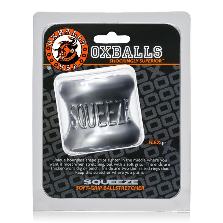 Oxballs Squeeze Soft-Grip Ball Stretcher - STEEL
