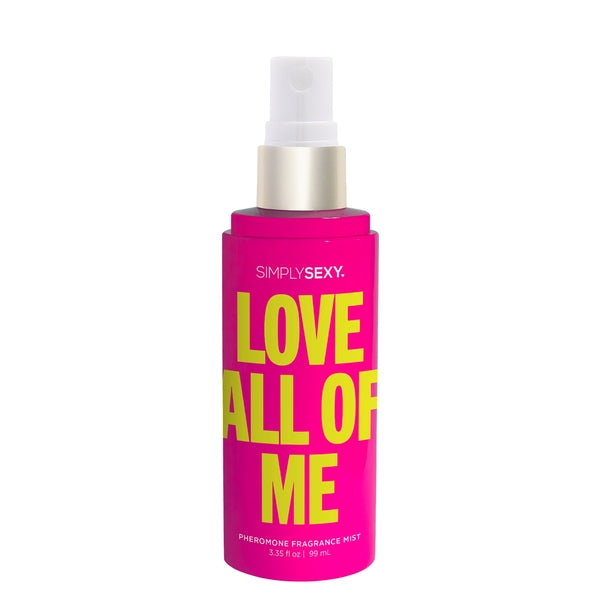 Simply Sexy Pheromone Body Mist Love All of Me - 3.35 floz | 99mL