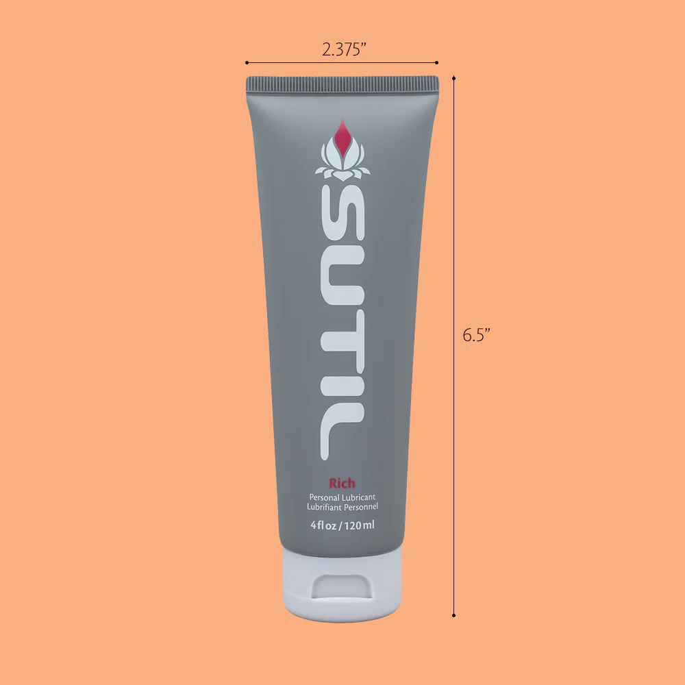 Sutil Lube - Rich Water-Based Personal Lubricant, 4oz