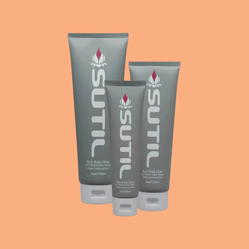 Sutil Lube - Rich Water-Based Personal Lubricant, 4oz