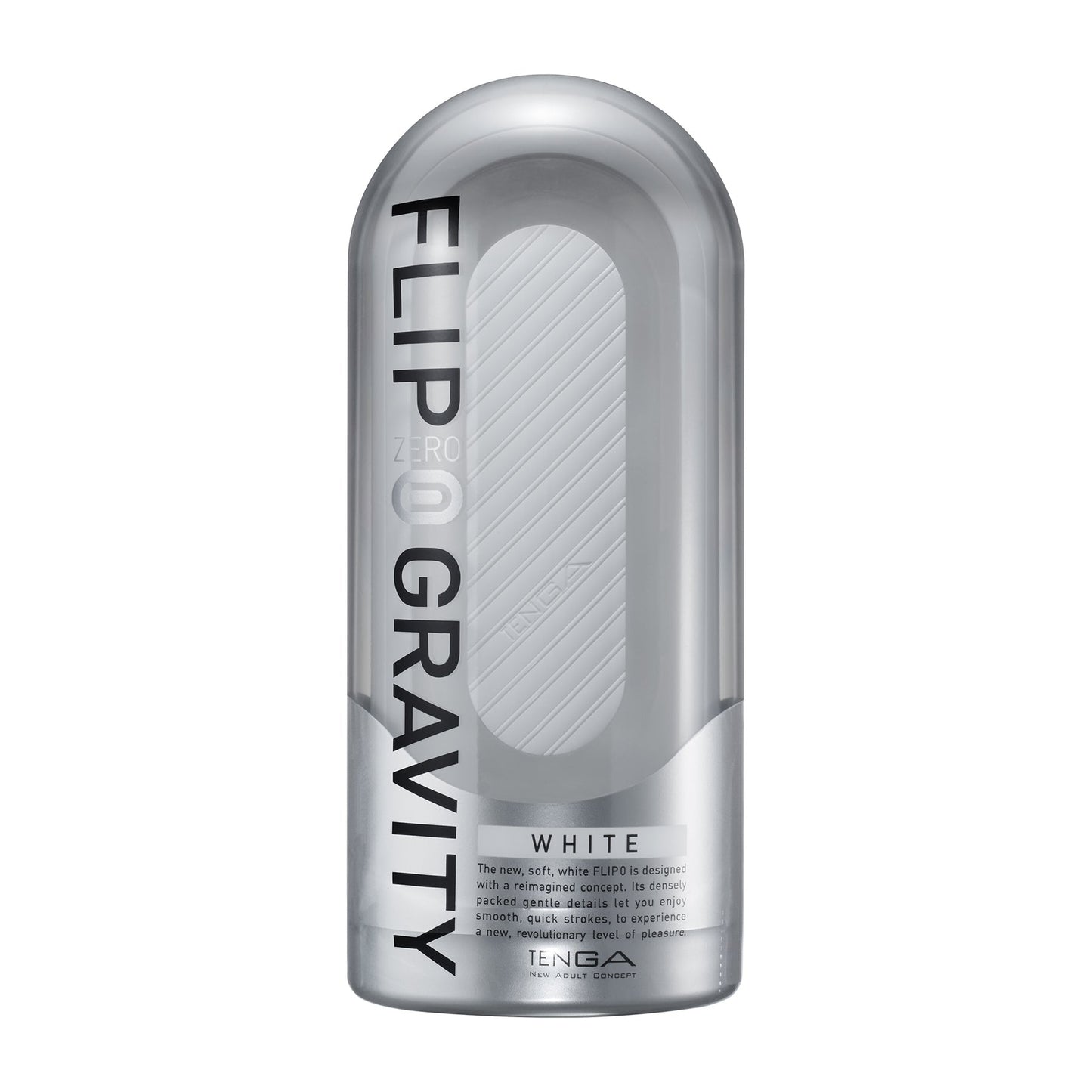 Tenga Flip Zero Gravity White Male Masturbator