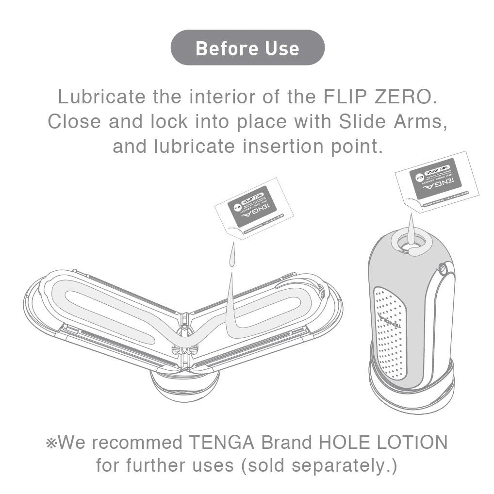 Tenga Flip Zero Gravity White Male Masturbator