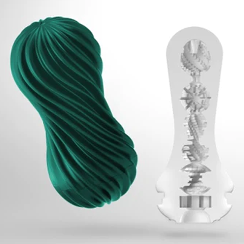 Tenga Flex Male Masturbator Fizzy Green
