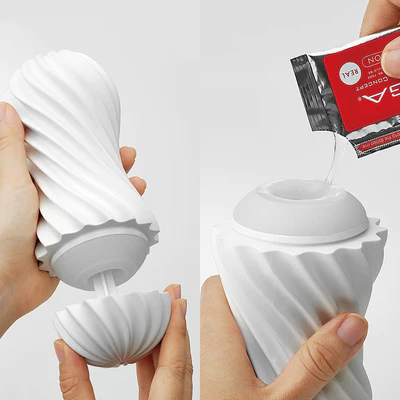 Tenga Flex Male Masturbator Fizzy Green