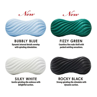 Tenga Flex Male Masturbator Fizzy Green
