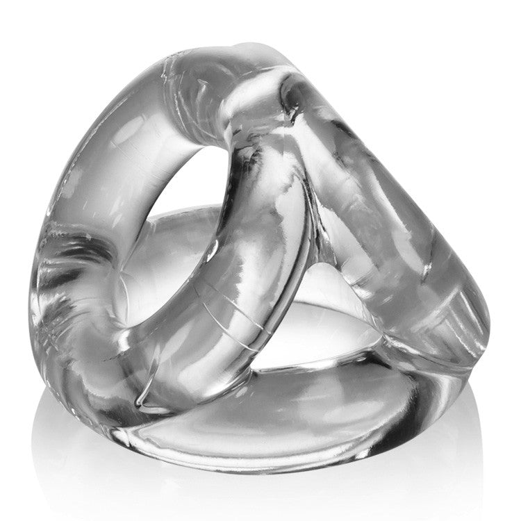 Oxballs Tri-Sport Cock Ring - Clear