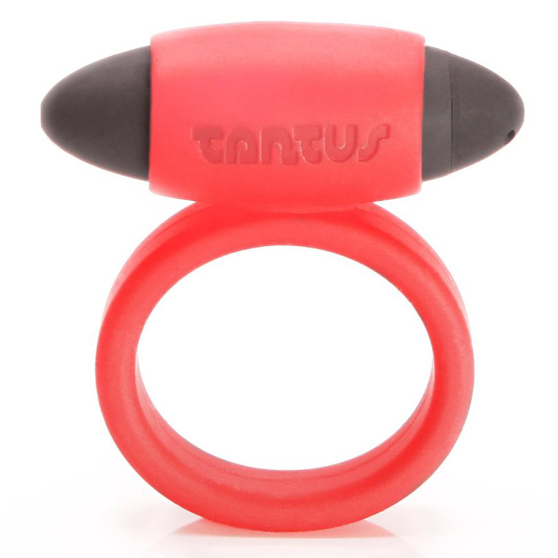 Tantus Vibrating Cock Ring Red