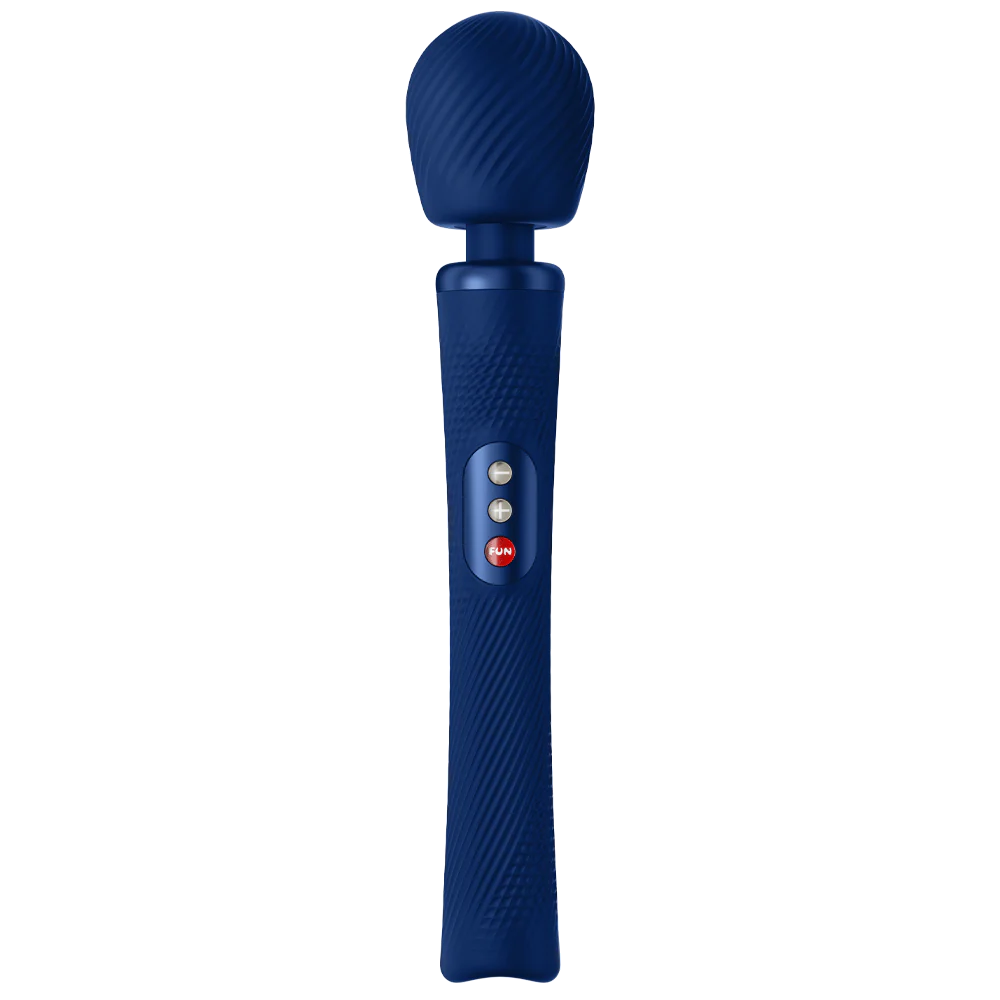 Fun Factory Vim Weighted Rumble Wand Massager Blue