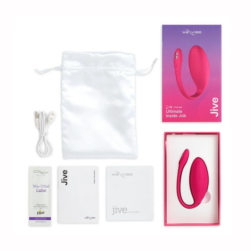 We-Vibe Jive Wearable Bluetooth Vibrator - Electric Pink
