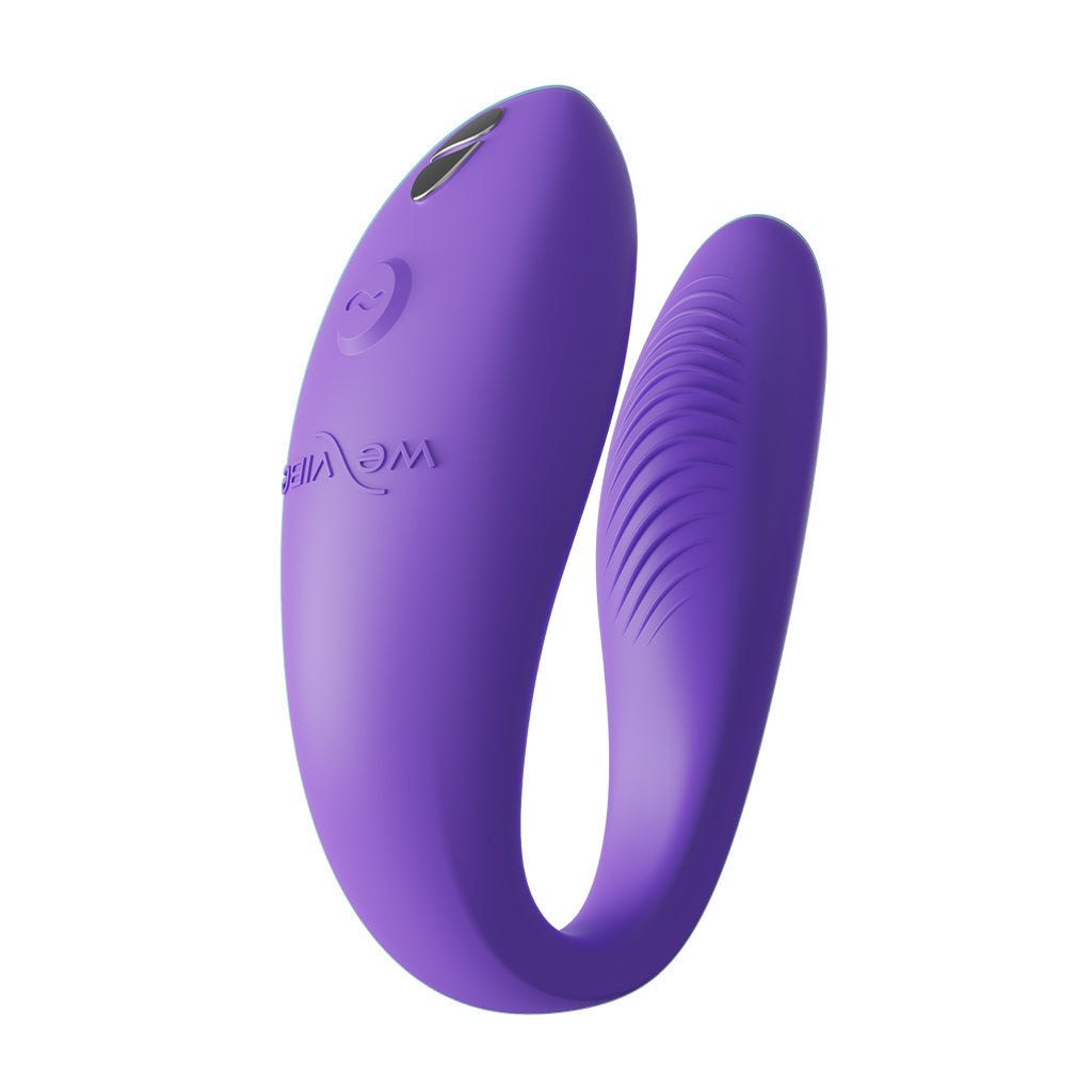 We-Vibe Sync GO Couples Travel Vibrator - Light Purple