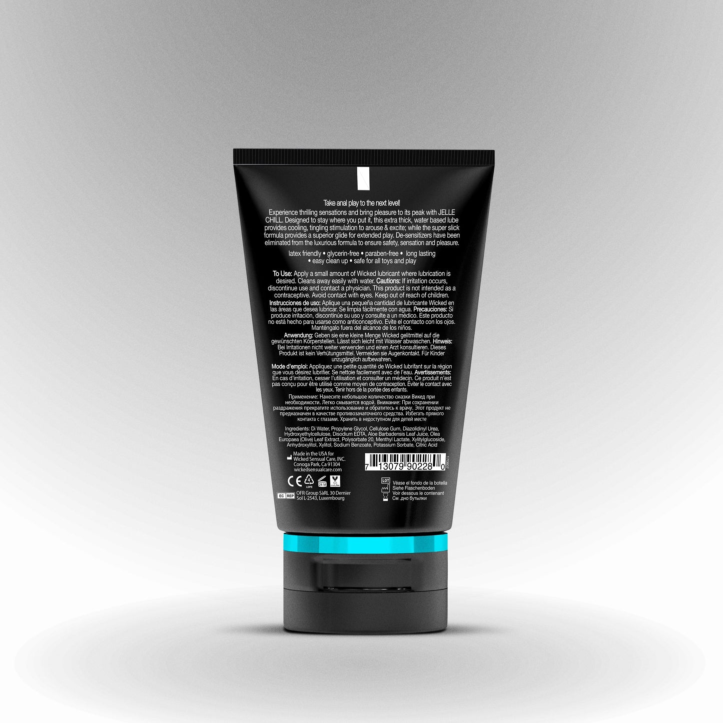 Wicked Jelle Chill Anal Lubricant