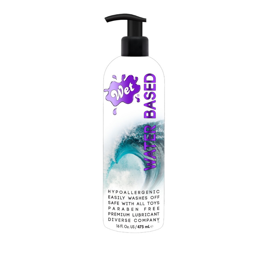 Wet Original Water Based Lubricant 16 Ounce