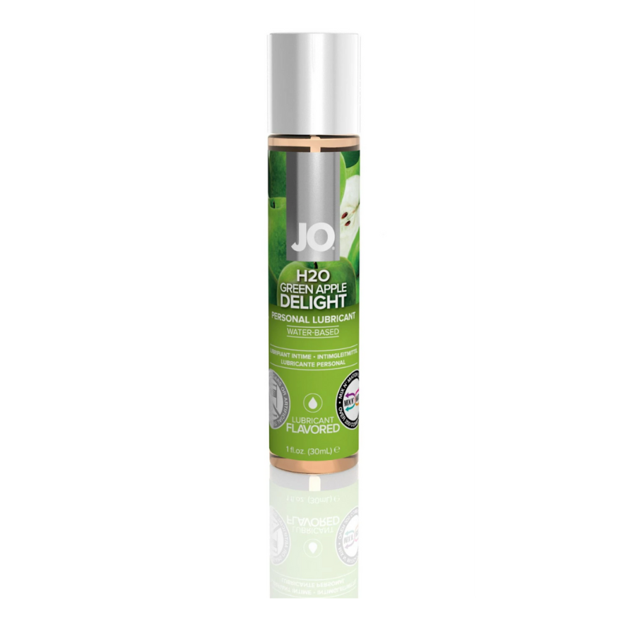 System JO H2O Green Apple Delight Flavored Lubricant 1oz