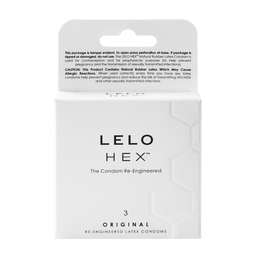 Lelo Hex Condoms 3 Pack