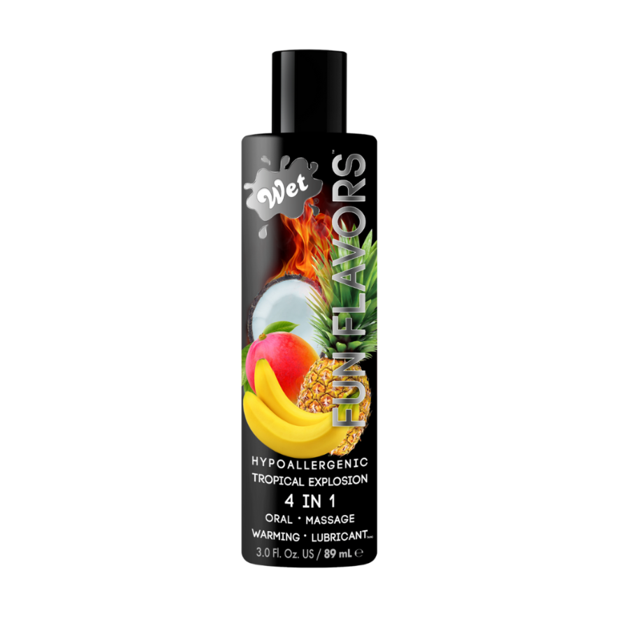 Wet Fun Flavors Tropical Explosion 4 in 1 3oz