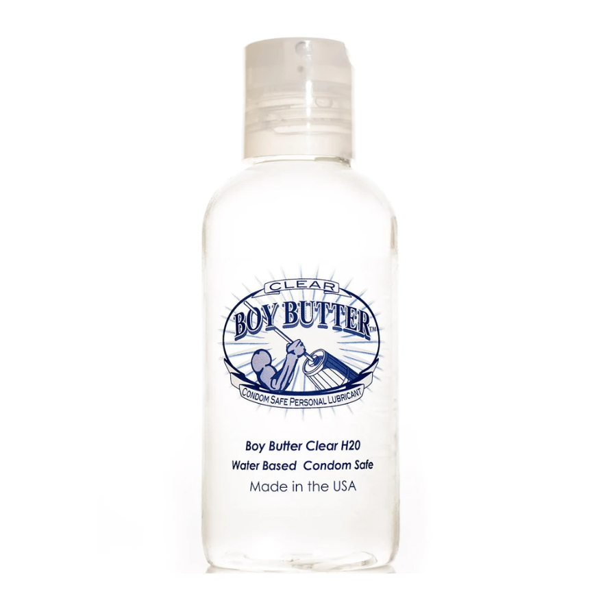 Boy Butter - Clear Water-Based Formula 4 oz