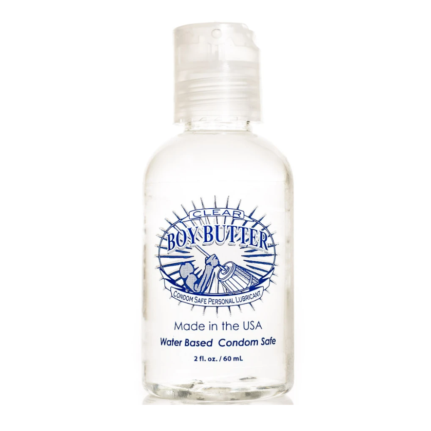 Boy Butter - Clear Water-Based Formula - 2oz
