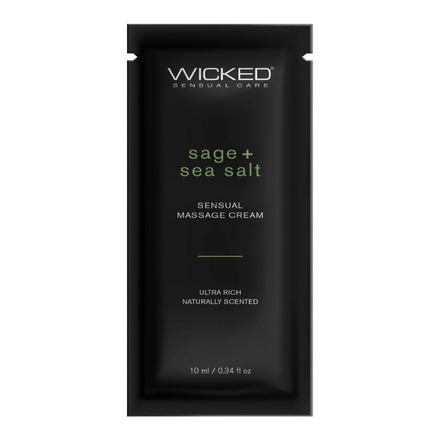 Wicked Sage + Sea Salt Massage Cream Sachet