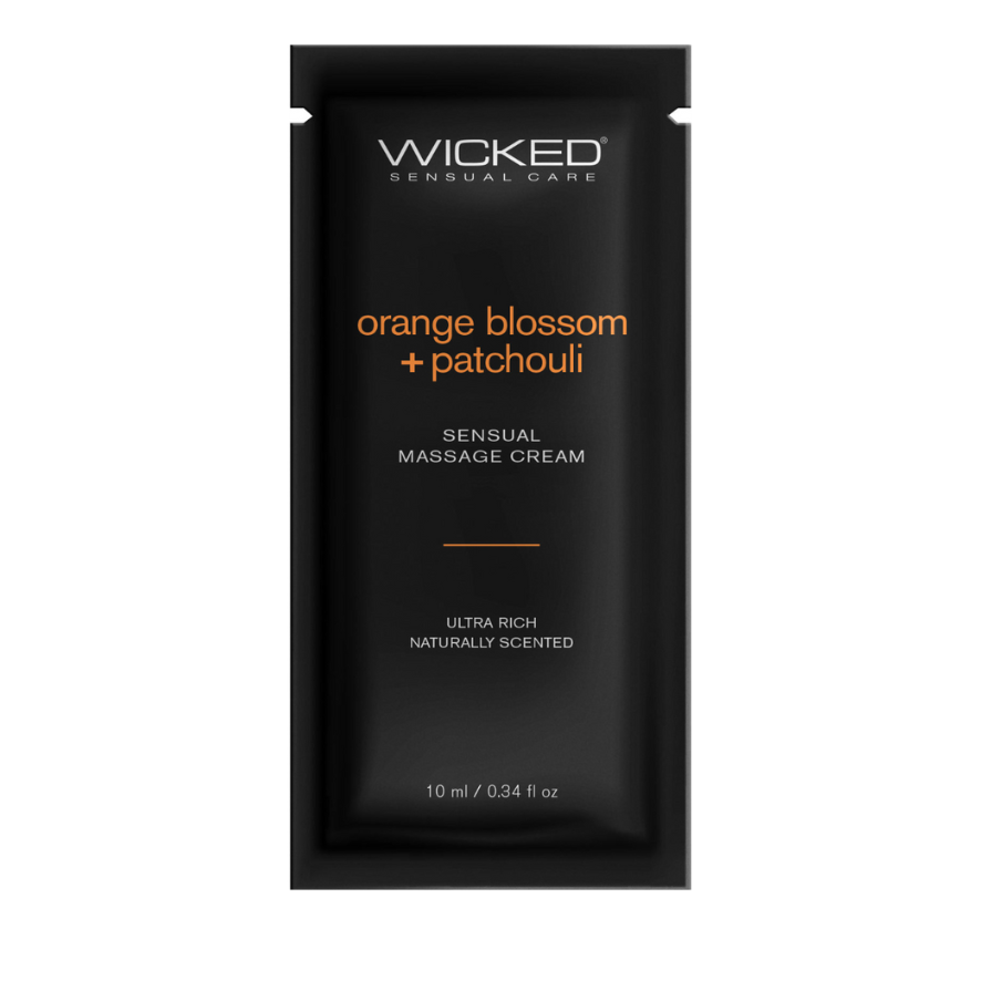 Wicked Orange Blossom + Patchouli Massage Cream .34oz