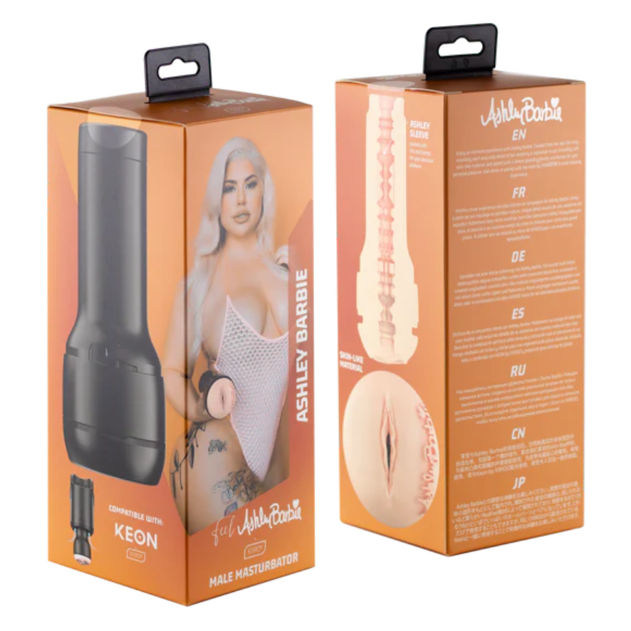 Kiiroo Feel Ashley Barbie Stroker
