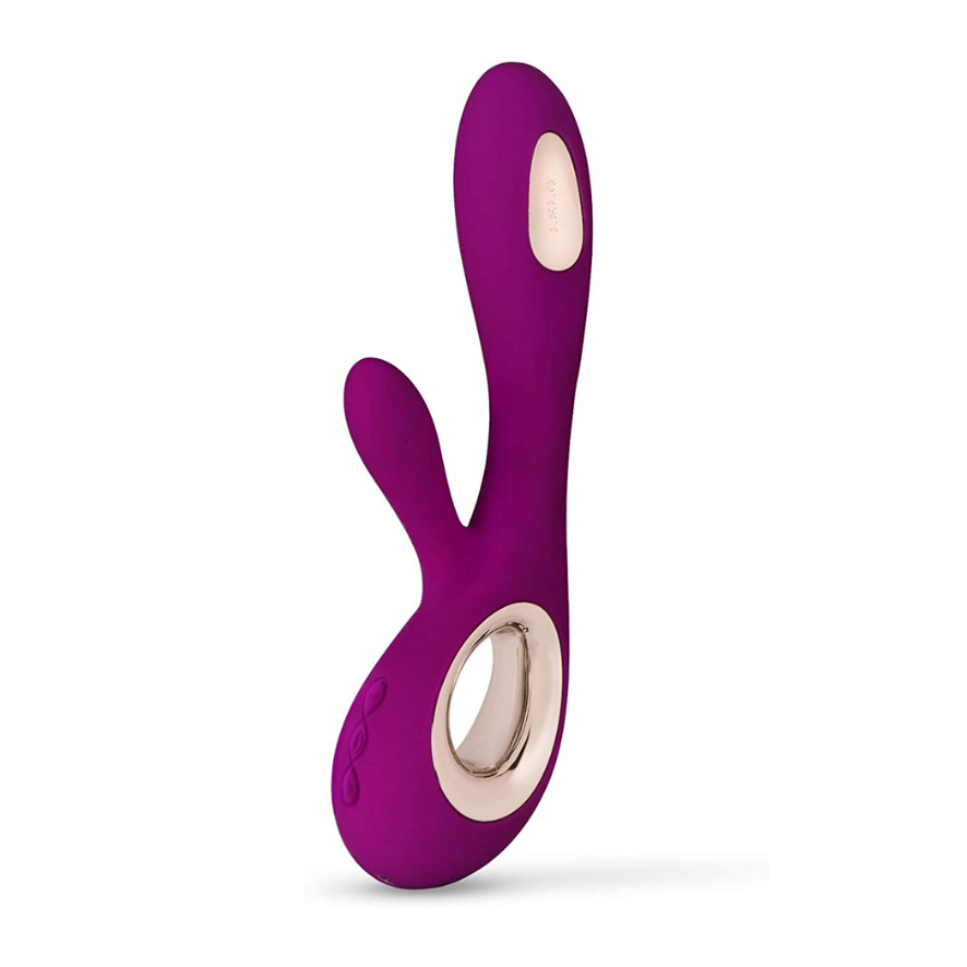 Lelo Soraya Wave Rabbit Vibrator Deep Rose
