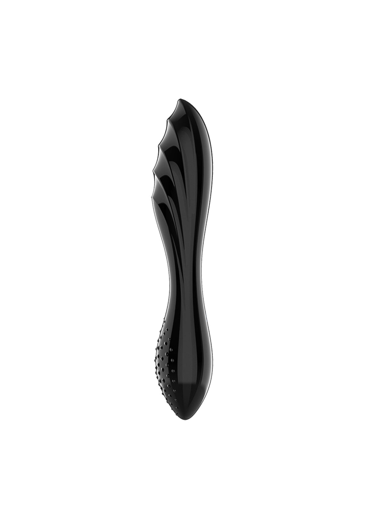 Satisfyer Dazzling Crystal 1 Glass Dildo - Black