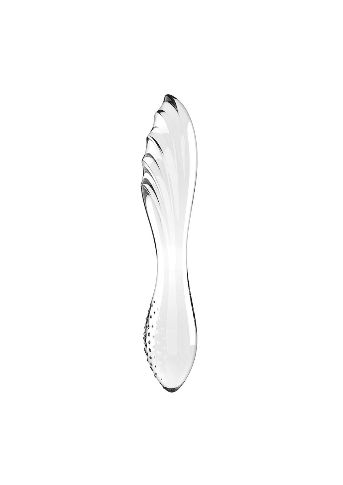 Satisfyer Dazzling Crystal 1 Glass Dildo - Transparent