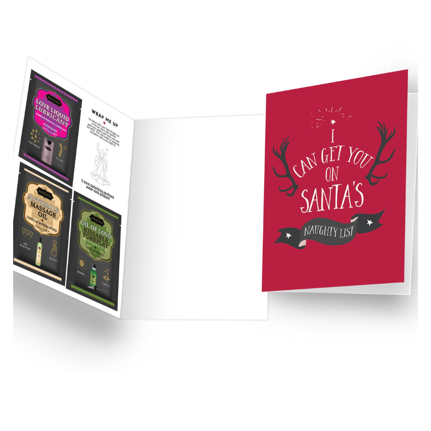 KAMA SUTRA Naughty Notes I Can Get You On Santa's Naughty List