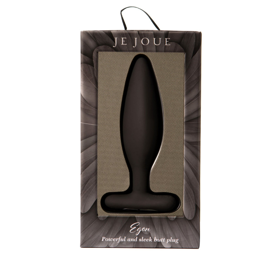 Je Joue Egon Vibrating Butt Plug Black