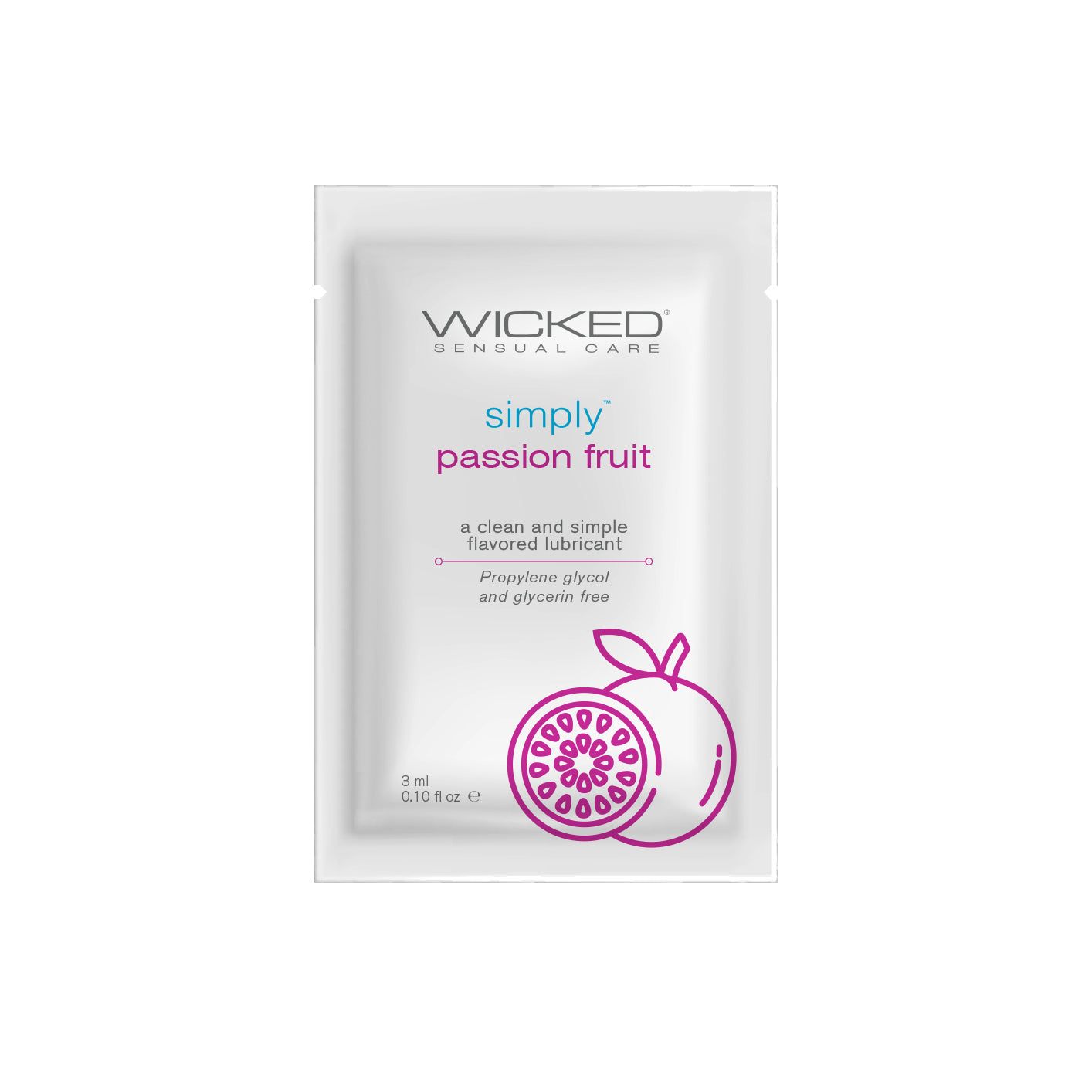 Wicked Simply Aqua Passion Fruit Sachet .1oz