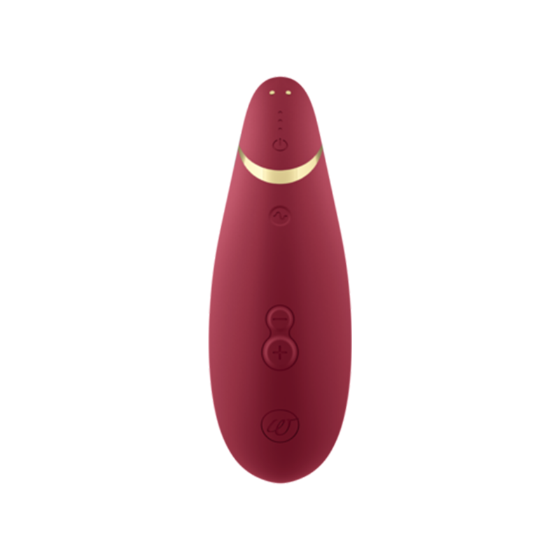 Womanizer Premium 2 Clitoral Stimulator - Bordeaux