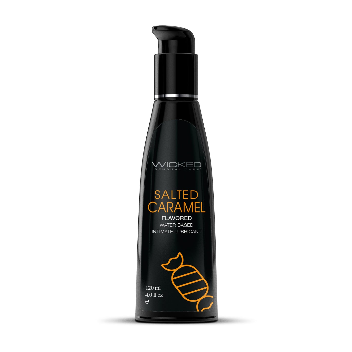 Wicked Aqua Salted Caramel Flavored Lubricant 4 oz