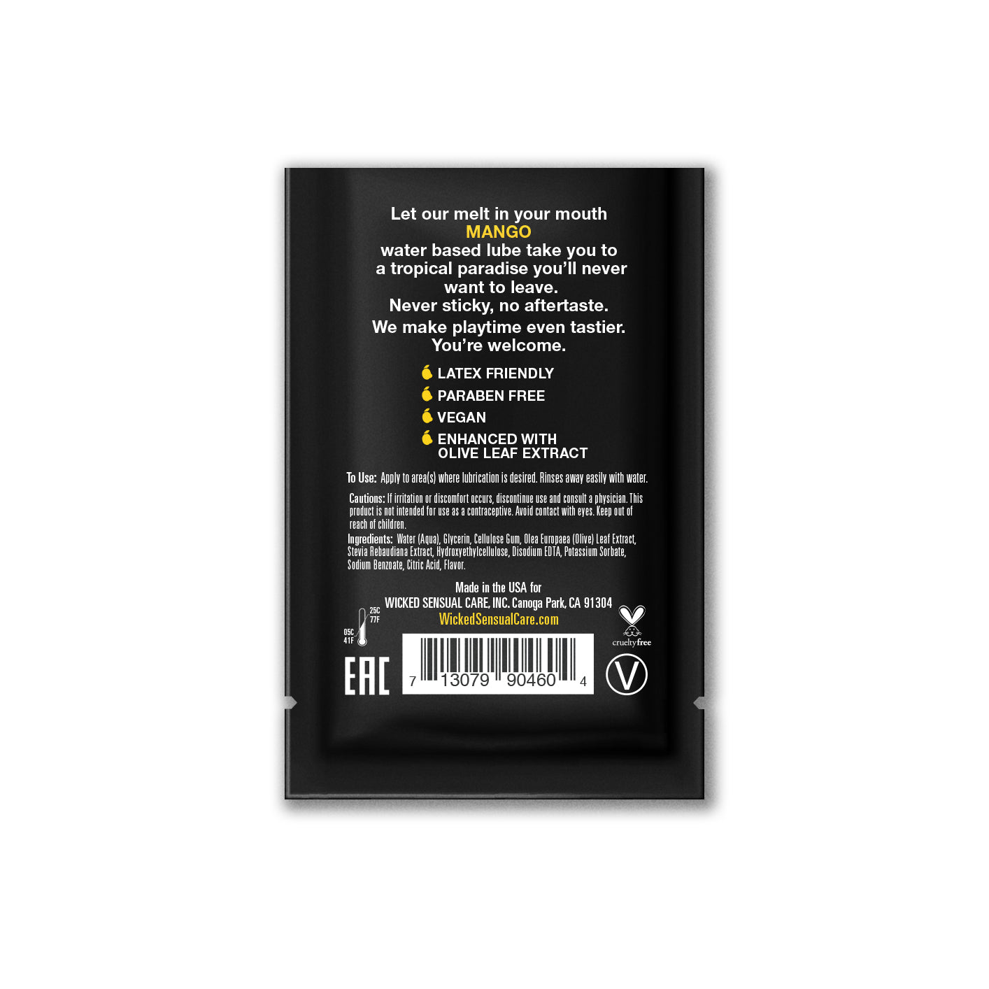Wicked Aqua Mango Sachet .10 fl oz