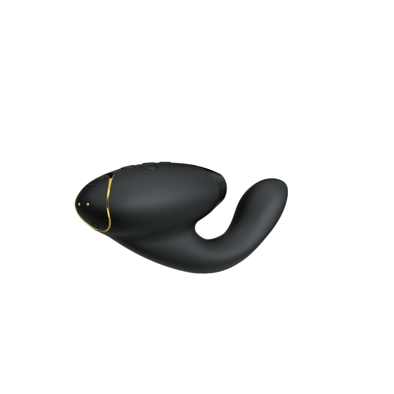 Womanizer Duo 2 Clitoral & G-Spot Vibrator - Black