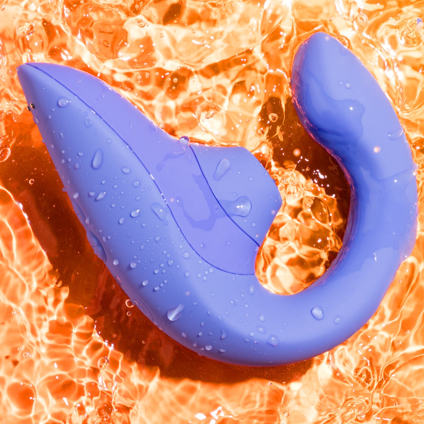 Womanizer Blend Dual Stimulator - Vibrant Blue