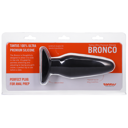 Tantus Silicone Bronco Silicone Butt Plug