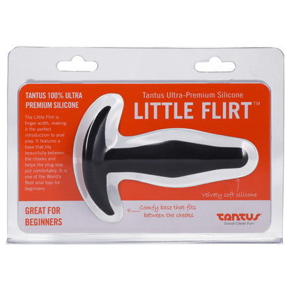 Tantus Little Flirt Plug Black