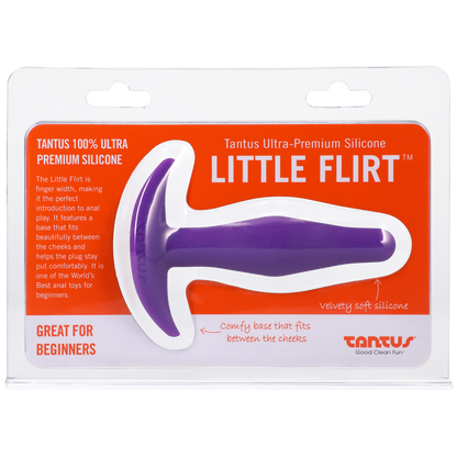 Tantus Little Flirt Plug Purple Haze