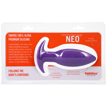 Tantus Neo Silicone Plug Purple