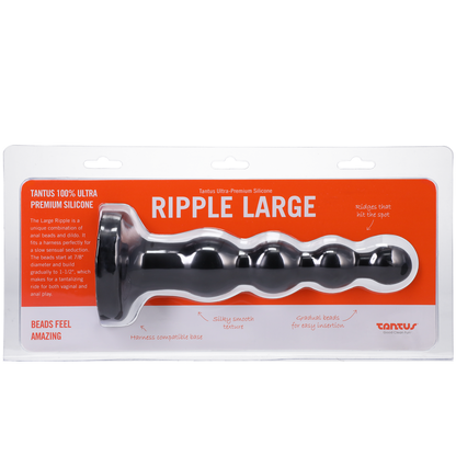 Tantus Ripple Large Silicone Butt Plug
