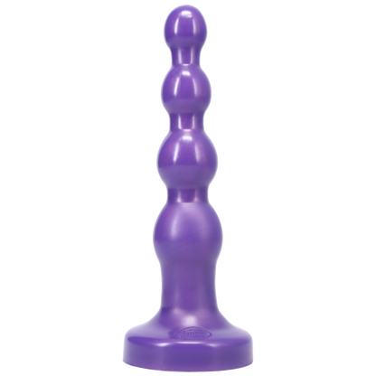 Tantus Ripple Large Silicone Butt Plug Midnight Purple